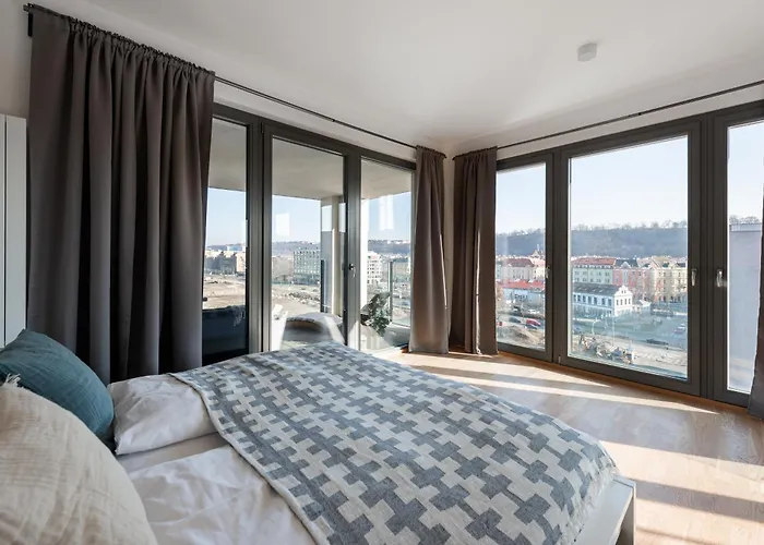 Elegant Karlin With Terrace & Parking Appartement Prague