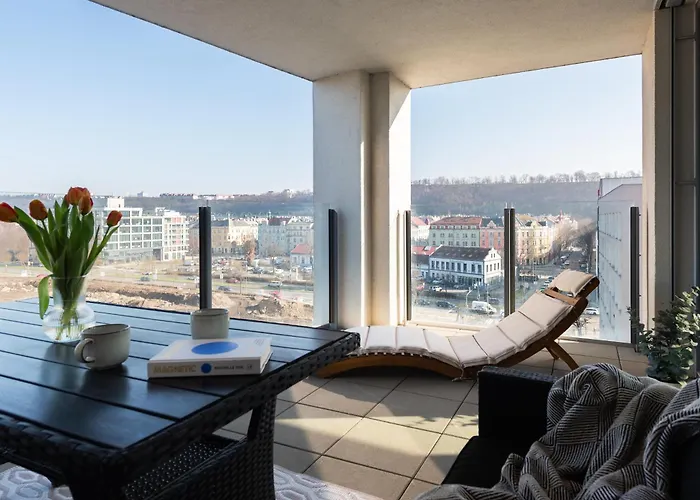 Appartement Elegant Karlin With Terrace & Parking Prague