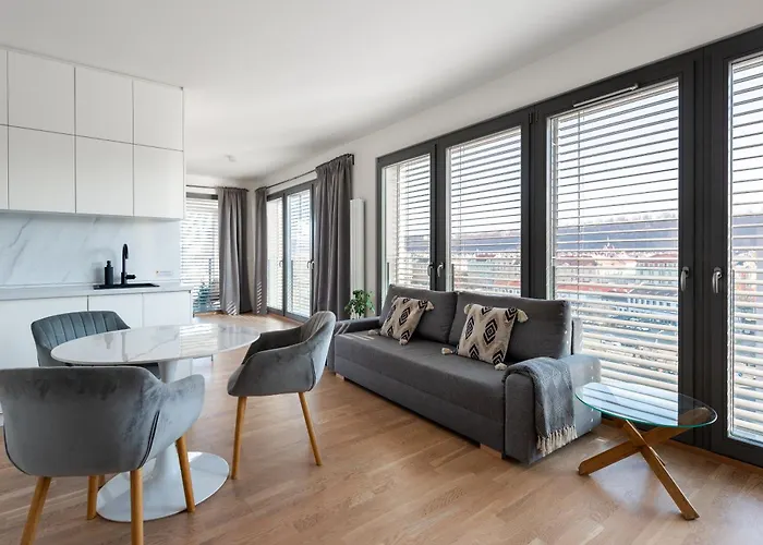 Elegant Karlin With Terrace & Parking Prague